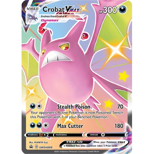 Crobat VMAX - SWSH099 (SWSH099) (SWSH: Sword & Shield Promo Cards)