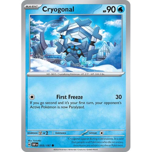 Cryogonal (055/197) [SV03: Obsidian Flames]
