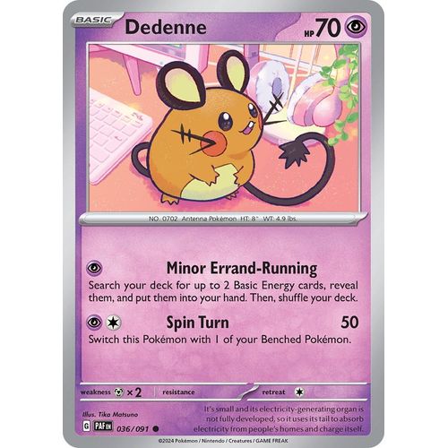 Dedenne (036/091) [SV: Paldean Fates]