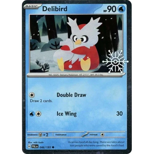 Delibird (Holiday Calendar) (046/193) (Miscellaneous Cards & Products)