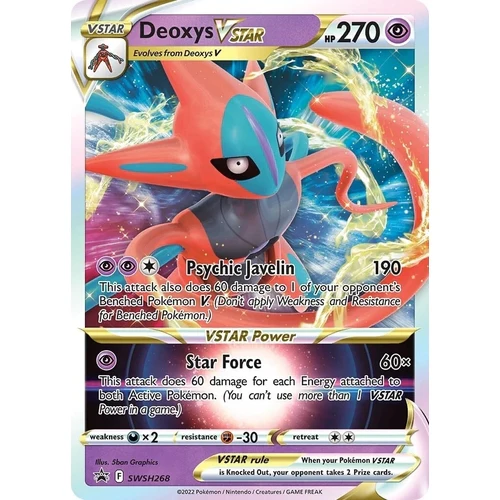 Deoxys VSTAR - SWSH268 (SWSH268) (SWSH: Sword & Shield Promo Cards)