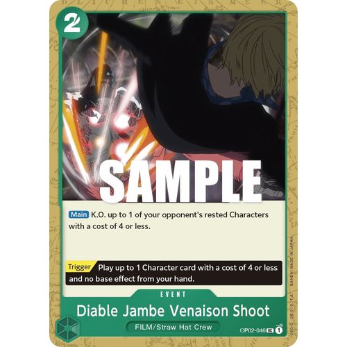 Diable Jambe Venaison Shoot (OP02-046) [Paramount War]