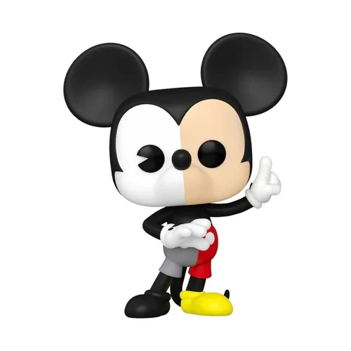 Disney 100th - Mickey Mouse (Split Colour) US Exclusive Pop! Vinyl - Image 2