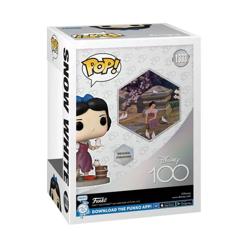 Disney 100th - Snow White (Rags) US Exclusive Pop! Vinyl Figure - Image 3