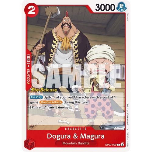 Dogura & Magura (OP07-009) [500 Years in the Future Pre-Release Cards]