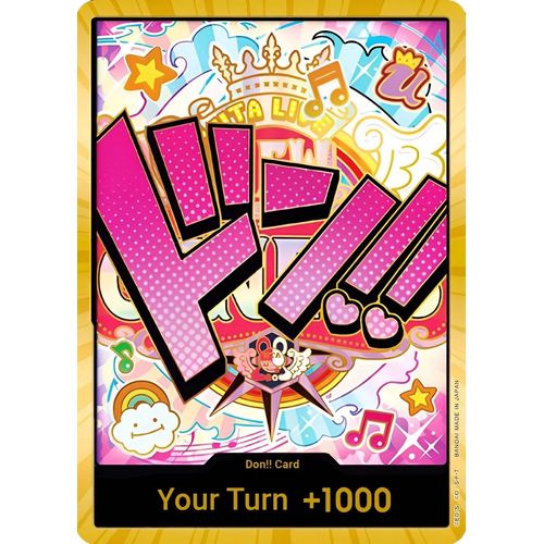 DON!! Card (Uta) (Gold) [Premium Booster -The Best-]