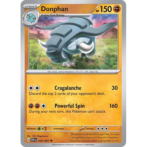 Donphan (049/091) [SV: Paldean Fates]