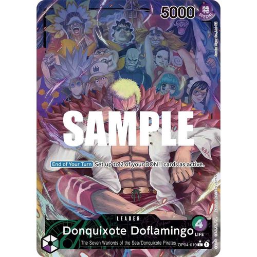 Donquixote Doflamingo (019) (Alternate Art) (OP04-019) [Kingdoms of Intrigue]