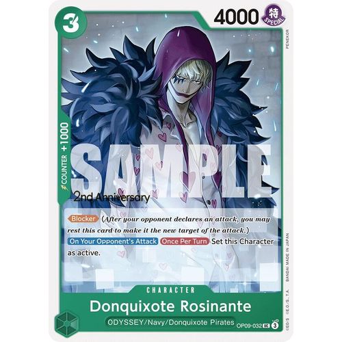Donquixote Rosinante (032) (OP09-032) [Emperors in the New World: 2nd Anniversary Tournament Cards]