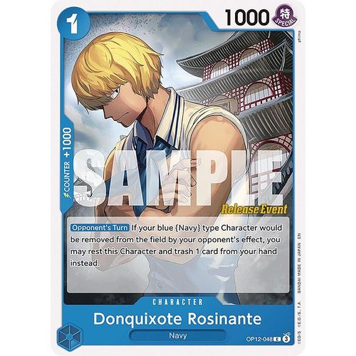 Donquixote Rosinante (048) (OP12-048) (Legacy of the Master Release Event Cards)