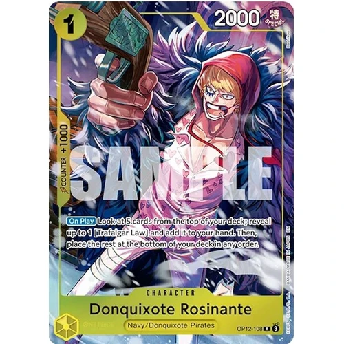 Donquixote Rosinante (Illustration Box Vol.6) (OP12-108) (One Piece Promotion Cards)