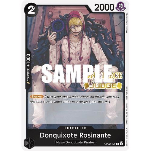 Donquixote Rosinante (Judge Pack Vol. 2) (OP02-108) [One Piece Promotion Cards]