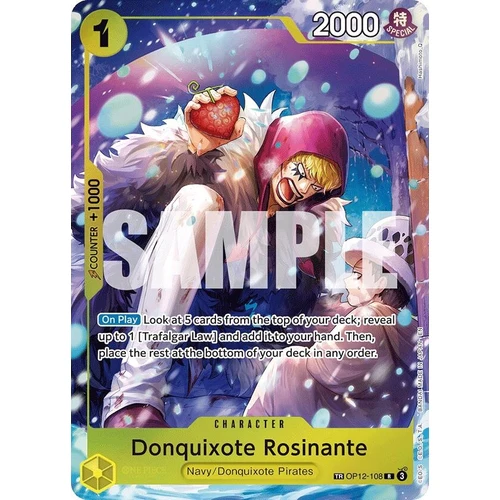 Donquixote Rosinante - OP12-108 (OP12-108) (The Azure Sea's Seven)