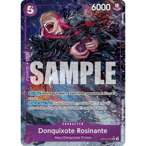Donquixote Rosinante (Parallel) (OP10-072) [Royal Blood]