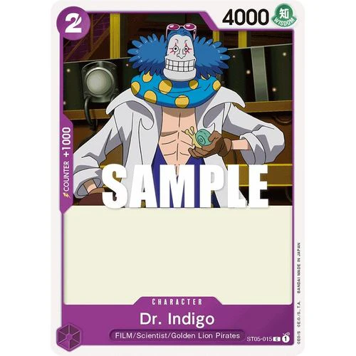 Dr. Indigo (ST05-015) [Starter Deck 5: Film Edition]