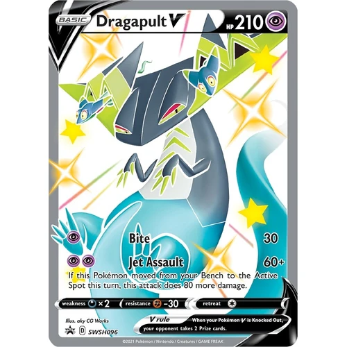 Dragapult V - SWSH096 (SWSH096) (SWSH: Sword & Shield Promo Cards)
