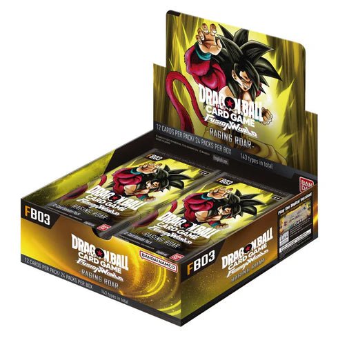 Dragon Ball Super Card Game - Fusion World - Raging Roar [FB03] Booster Box