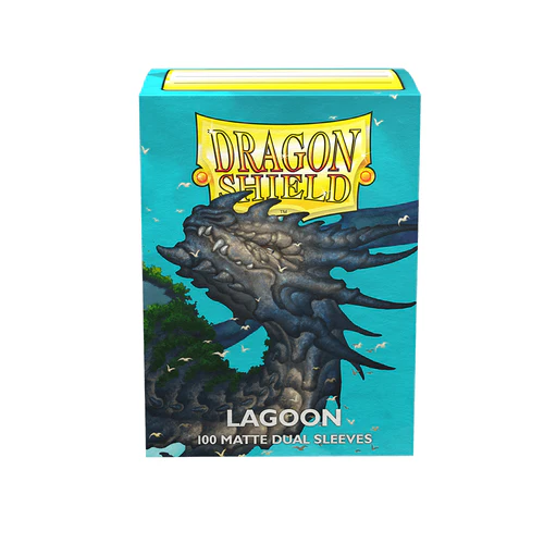 Dragon Shield - Standard Dual Matte Lagoon Blue Saras Sleeves 100 pack - Image 4