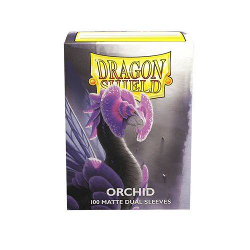 Dragon Shield - Standard Dual Matte Orchid Purple Sleeves 100 pack - Image 4