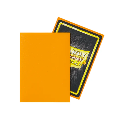 Dragon Shield - Standard Matte Orange Sleeves 100 pack - Image 2