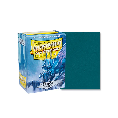 Dragon Shield - Standard Matte Petrol Sleeves 100 pack - Image 3