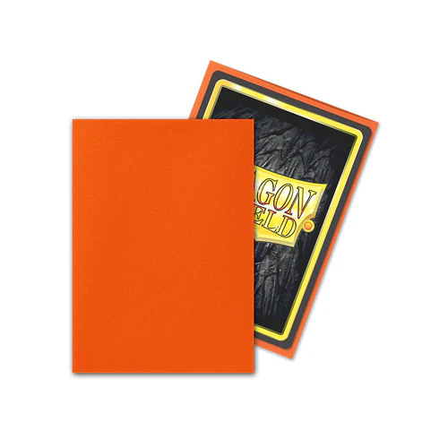 Dragon Shield - Standard Matte Tangerine Sleeves 100 pack - Image 2