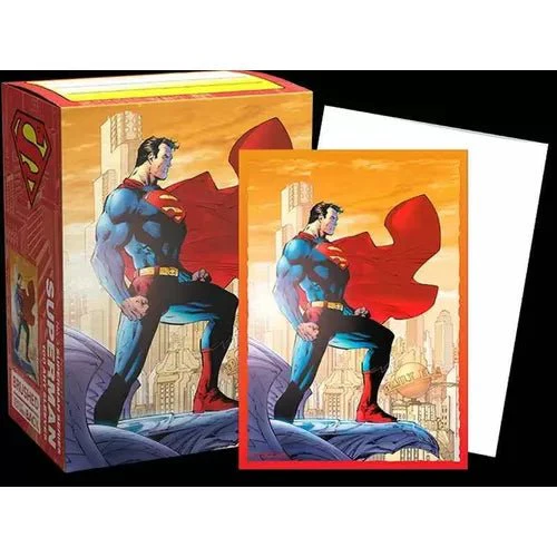 Dragon Shield - Superman Brushed Art Sleeves 100 pack - Image 2