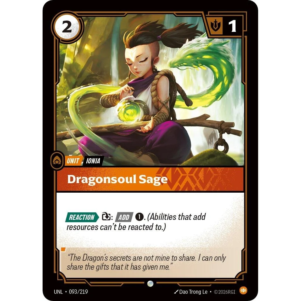 Dragonsoul Sage (093/219) (Unleashed)