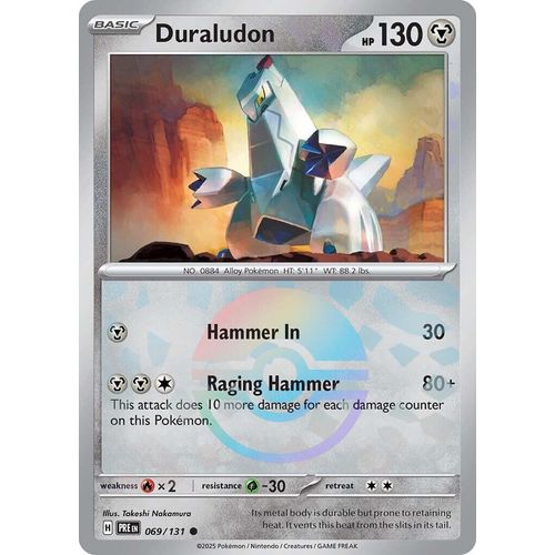 Duraludon (Poke Ball Pattern) (069/131) [SV: Prismatic Evolutions]