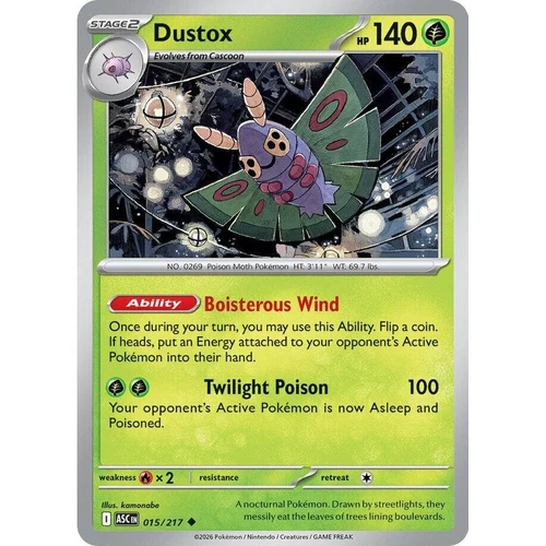 Dustox (015/217) (ME: Ascended Heroes)