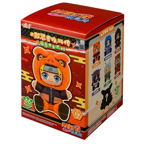 EAKI Top Toy - Naruto Shippuden: Beast Party Series Series 2 Plush Blind Box (Sealed Display x6) - Image 2
