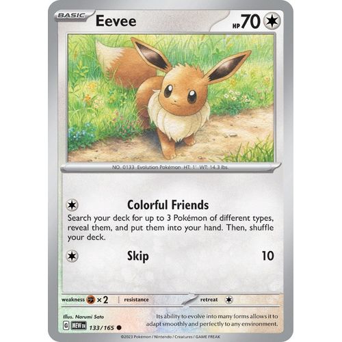 Eevee (133/165) [SV: Scarlet & Violet 151]