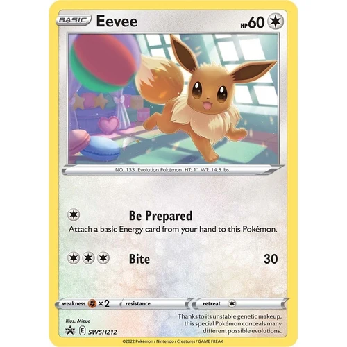 Eevee - SWSH212 (SWSH212) (SWSH: Sword & Shield Promo Cards)