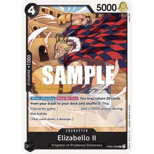 Elizabello II (OP05-080) [Awakening of the New Era: 1st Anniversary Tournament Cards]