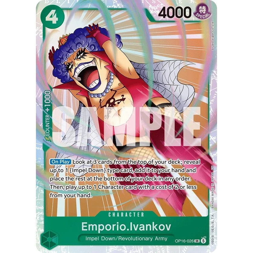 Emporio.Ivankov (026) (OP16-026) (The Time of Battle)
