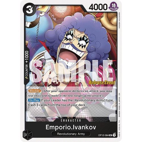 Emporio.Ivankov (084) (OP12-084) (Legacy of the Master Release Event Cards)