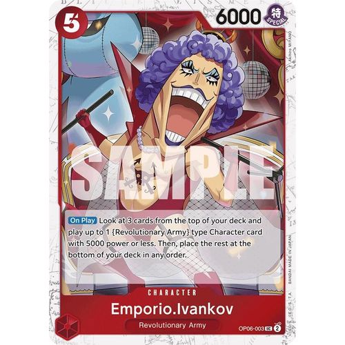 Emporio.Ivankov (Jolly Roger Foil) (OP06-003) [Premium Booster -The Best-]
