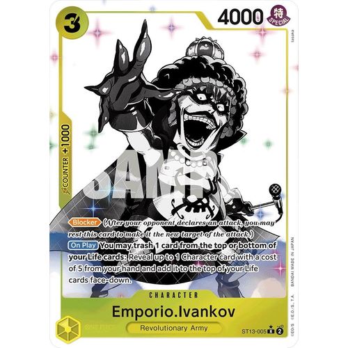 Emporio.Ivankov (Parallel) (ST13-005) [Ultra Deck: The Three Brothers]