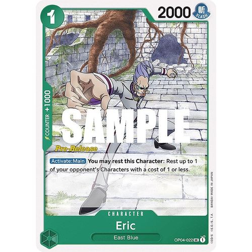 Eric (OP04-022) [Kingdoms of Intrigue Pre-Release Cards]