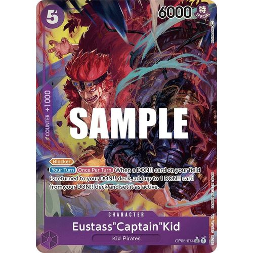 Eustass"Captain"Kid (Alternate Art) (OP05-074) [Awakening of the New Era]