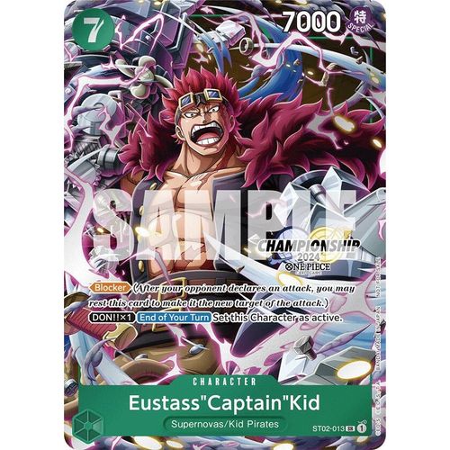 Eustass"Captain"Kid (CS 2024 Celebration Pack) (ST02-013) [One Piece Promotion Cards]