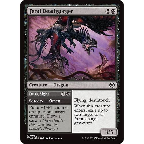 Feral Deathgorger (80) (Tarkir: Dragonstorm)