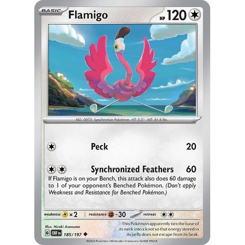 Flamigo (185/197) [SV03: Obsidian Flames]