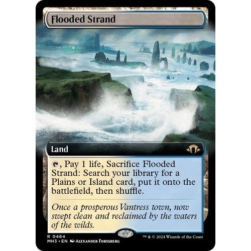 Flooded Strand (Extended Art) (464) [Modern Horizons 3]