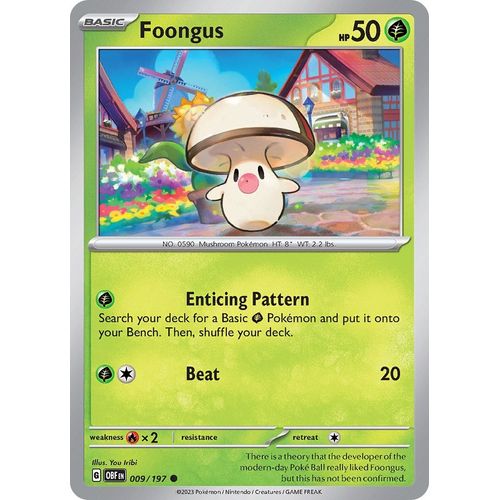 Foongus (009/197) [SV03: Obsidian Flames]