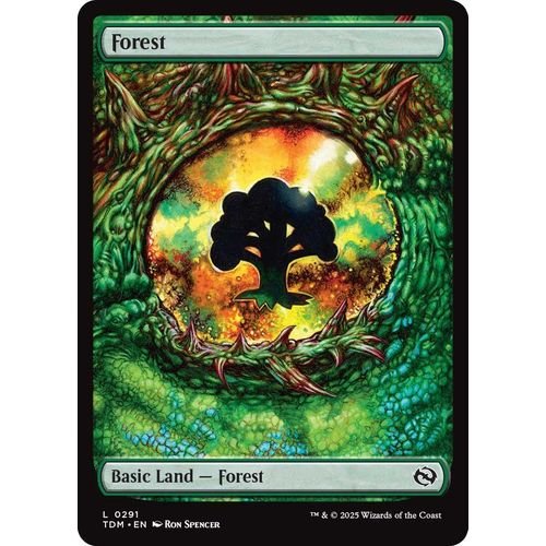 Forest (0291) (291) (Tarkir: Dragonstorm)