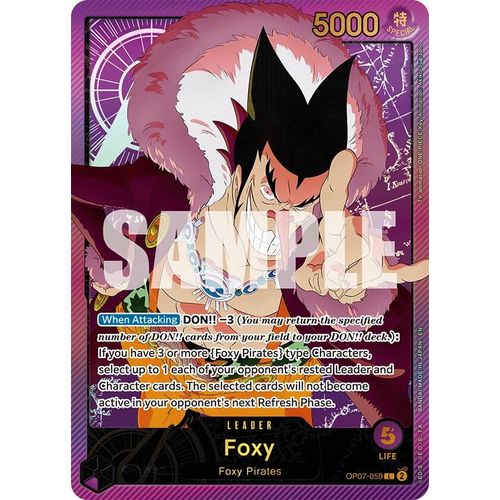 Foxy (SP) (OP07-059) [Extra Booster: Anime 25th Collection]