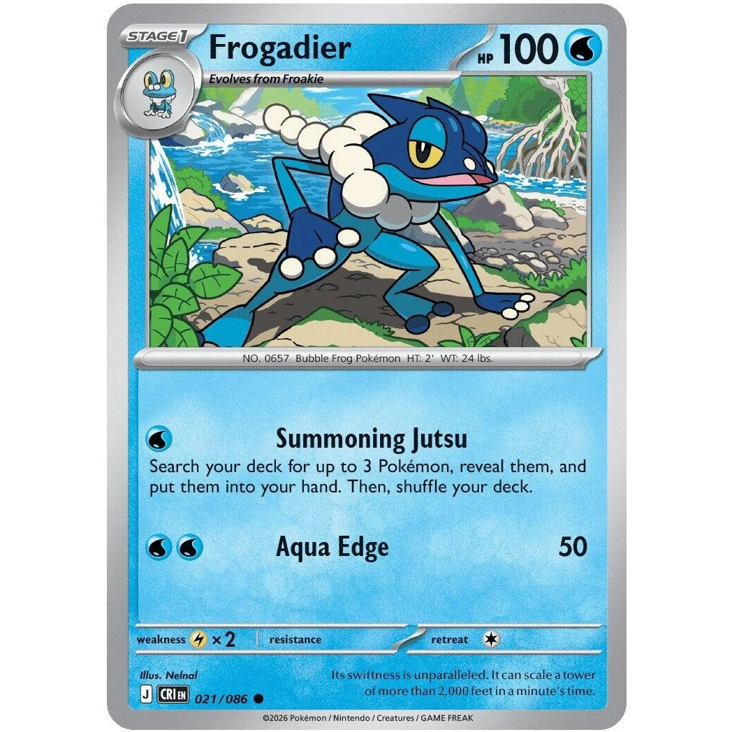 Frogadier (021/086) (ME04: Chaos Rising)