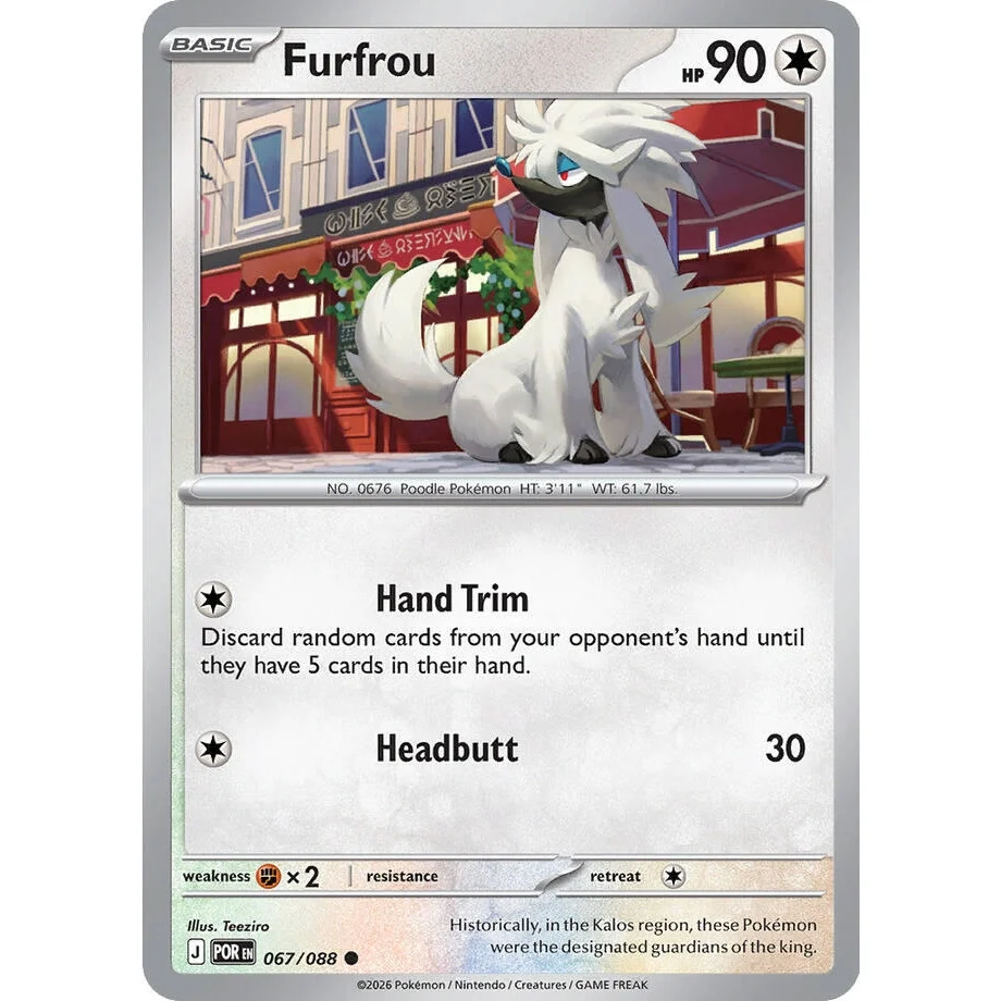 Furfrou (067/088) (ME03: Perfect Order)