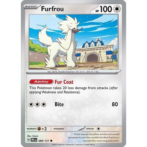 Furfrou (088/131) [SV: Prismatic Evolutions]